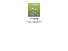 Tablet Screenshot of fietseling.org
